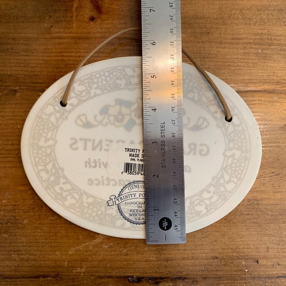 Trinity Pottery Oval Grandparents Plaque - Picture 4 of 5